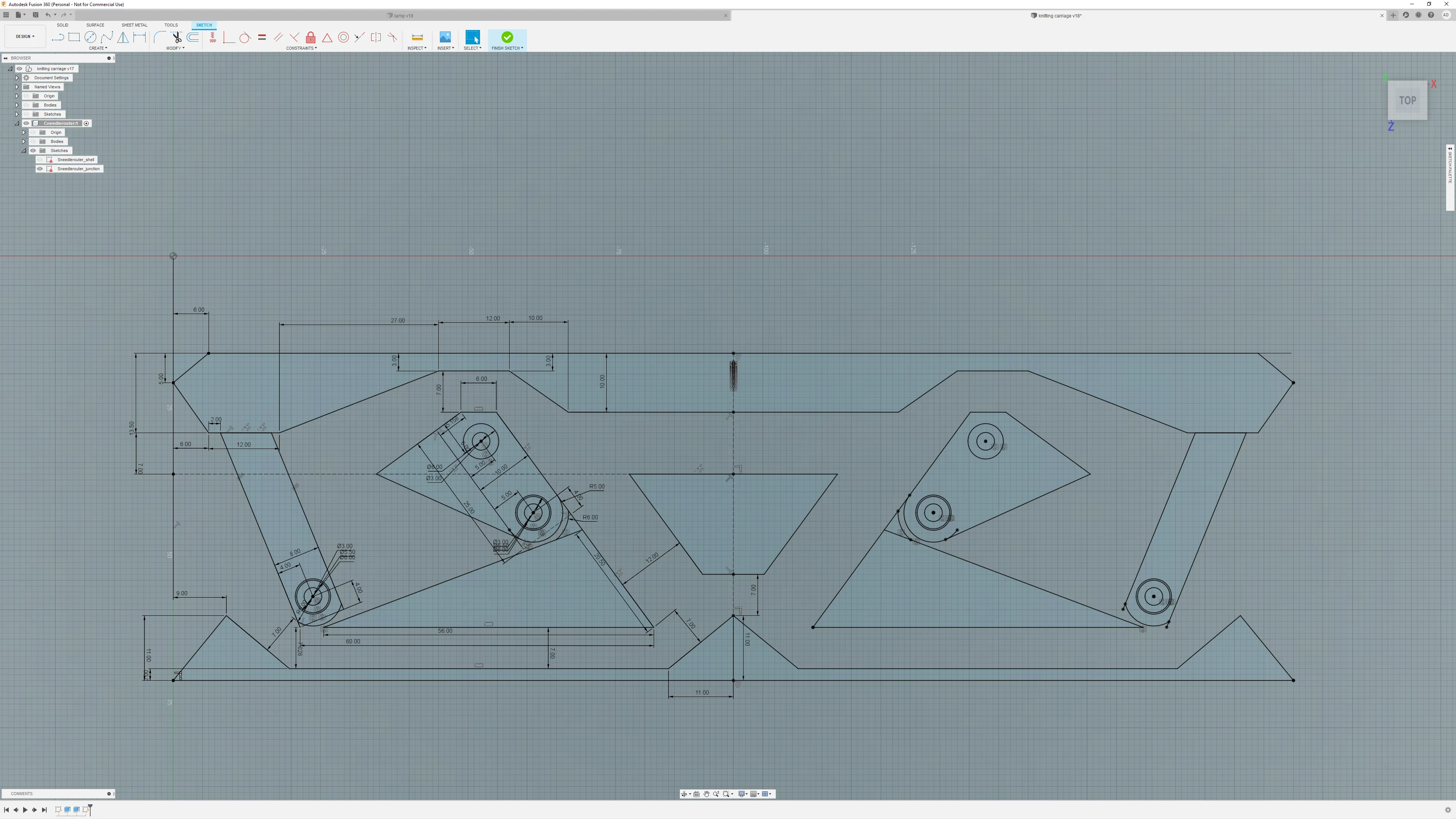 Knitting Machine: Needle Movement Controller Design