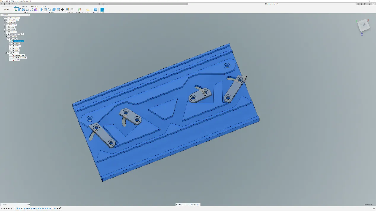 Knitting Machine: Needle Movement Model