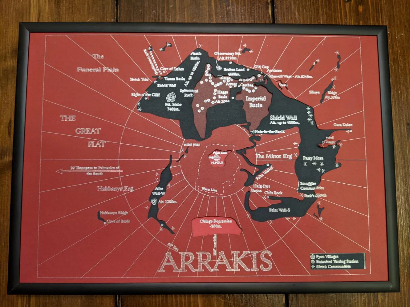 A Map of Arrakis (Dune)