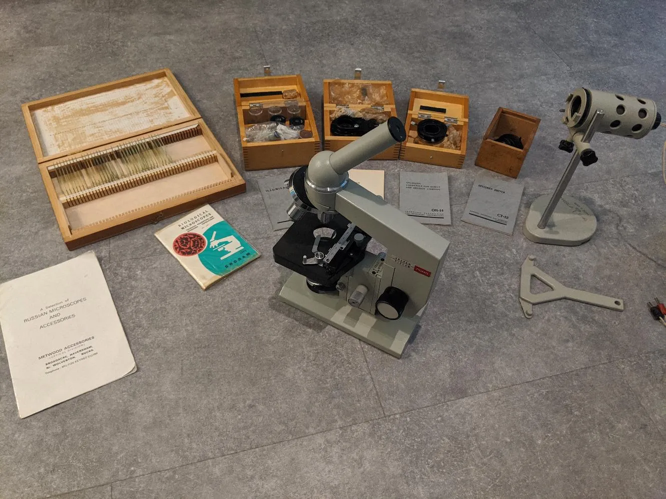 Restoring a 1977 USSR Lomo Biolam Microscope