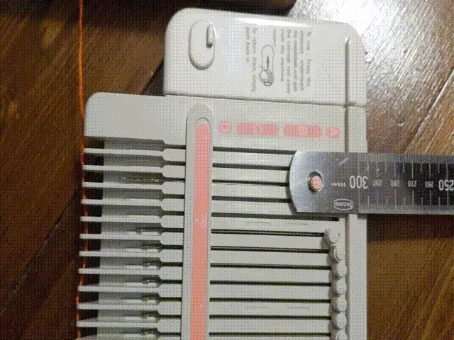 Knitting Machine: Needle Movement Analysis