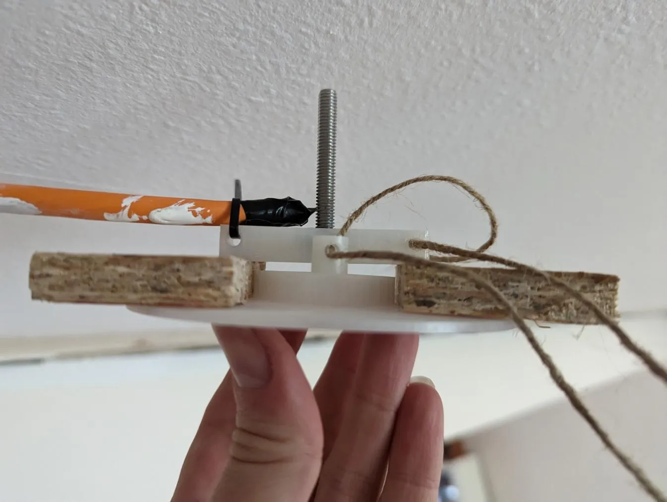Boring 3d Printing: Ceiling Cable Covers