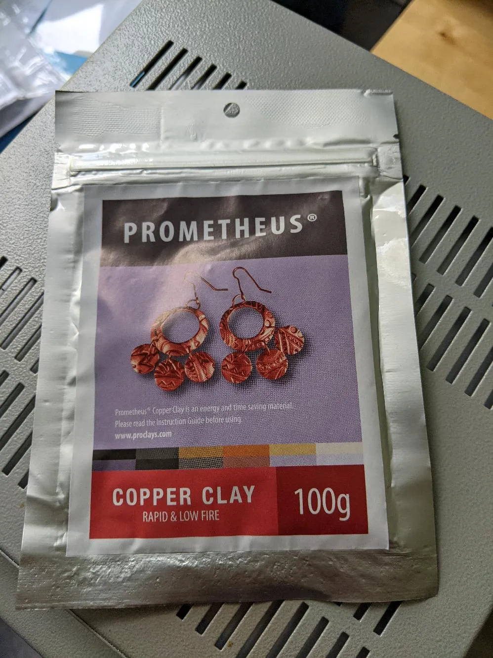 Prometheus Copper Clay Experiments